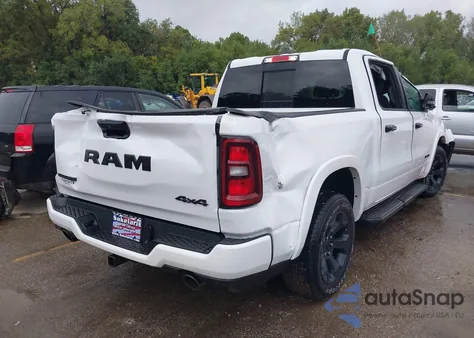 2025 Ram 1500 Big Horn 4X4 5'7 Box из США, поврежденный, VIN 1C6SRFFP4SN735471